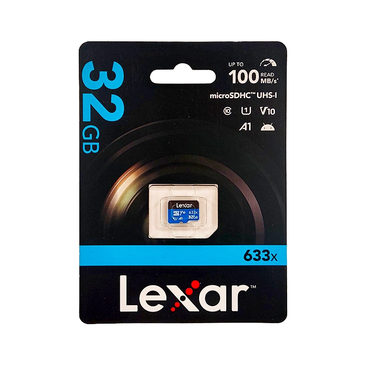 Tarjeta de Memoria Lexar Micro SD 633X 32GB Clase 10 Art.LMS0633032G-BNNNG